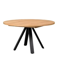 Clearance 135 cm runder Esstisch in modernem Design - Mocima Tische