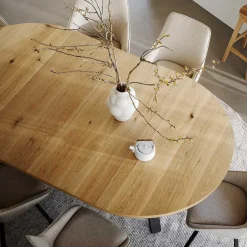 Clearance 135 cm runder Esstisch in modernem Design - Mocima Tische