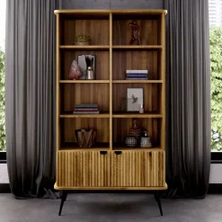 Best 8 Fächer Regal mit 2 Türen - Casarius Regale