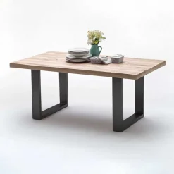 Outlet 5 Größen Esstisch mit Massivholzplatte - Astalgo Tische