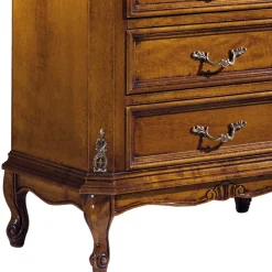 Clearance 5 Schubladen Hochkommode im Italienischen Stil - Carlenna Kommoden