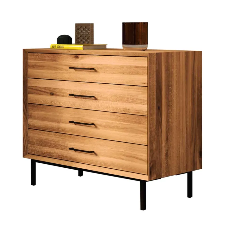 Sale 4 Schubladen Kommode mit 97 cm Breite - Kerfa Kommoden