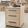 Sale 3 Schubladen Nachtschrank modern - Licruva Kommoden