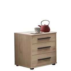 Sale 3 Schubladen Nachtschrank modern - Licruva Kommoden