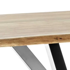 Discount Akazie Tisch fürs Esszimmer mit Baumkante - Symonya Tische