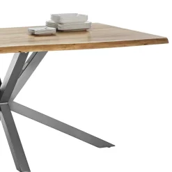 Discount Akazie Tisch fürs Esszimmer mit Baumkante - Symonya Tische