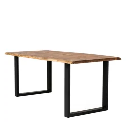 Online Akazien Esstisch mit Baumkanten - Rai Tische