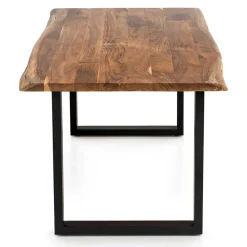 Online Akazien Esstisch mit Baumkanten - Rai Tische