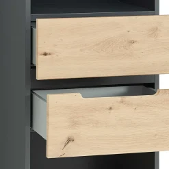 Clearance Aktenregal mit vier Fächern & zwei Schubladen - Kuetra Regale