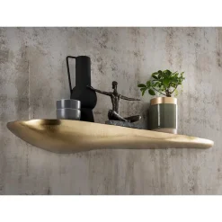 Clearance Alu Wandboard in Bronze Goldfarben - Moyico Regale