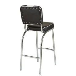 American Diner Bartisch Set Barataria mit 4 Stühlen (fünfteilig) Sitzgruppe