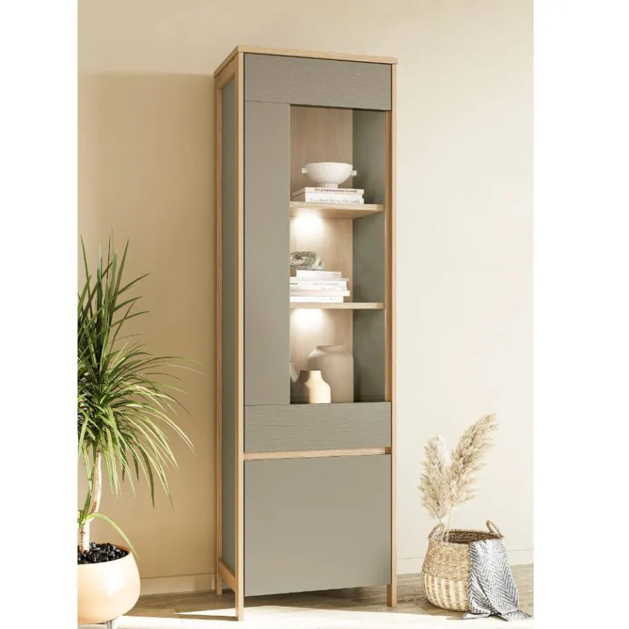 Sale Anbauwand Kombination im Scandi Chic - Promo (vierteilig) Wohnwände