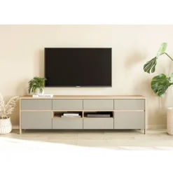 Sale Anbauwand Kombination im Scandi Chic - Promo (vierteilig) Wohnwände