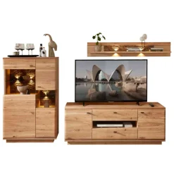 Best Anbauwand Möbel Kombination modern - Cassna (dreiteilig) Wohnwände