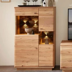 Best Anbauwand Möbel Kombination modern - Cassna (dreiteilig) Wohnwände