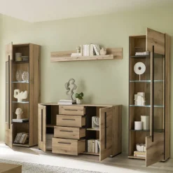 Discount Anbauwand Möbel Set - Brocus (vierteilig) Wohnwände