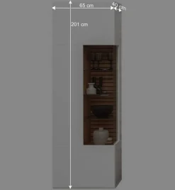 New Anbauwand Möbel Set - Niam (dreiteilig) Wohnwände