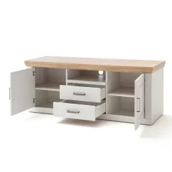 Online Anbauwand Set im Country Style - Samula (vierteilig) Wohnwände