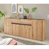 Anrichte in Wildeiche Optik und Anthrazit - Colomania Sideboards