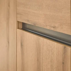 Anrichte in Wildeiche Optik und Anthrazit - Colomania Sideboards