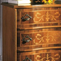 Antike Kommode Agosto in Nussbaumfarben Kommoden