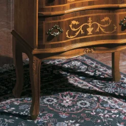 Antike Kommode Agosto in Nussbaumfarben Kommoden