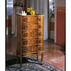 Antike Kommode Agosto in Nussbaumfarben Kommoden