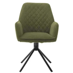 Best Armlehnenstuhl aus Chenillegewebe - Gomata (2er Set) Stühle