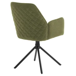 Best Armlehnenstuhl aus Chenillegewebe - Gomata (2er Set) Stühle