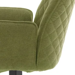 Best Armlehnenstuhl aus Chenillegewebe - Gomata (2er Set) Stühle