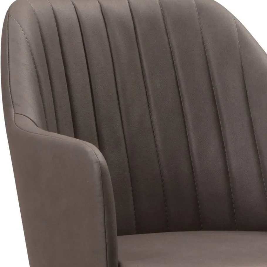 Best Armlehnenstuhl in Dunkelbraun - Tadahiro Stühle