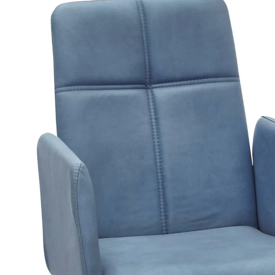 Armlehnenstuhl in Hellblau - Nenna Stühle