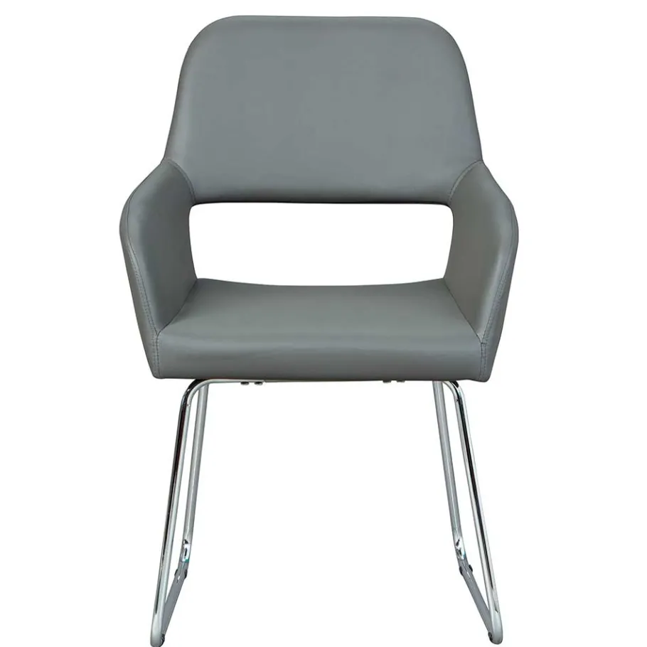 Armlehnenstuhl mit Bügelgestell - Vindo (2er Set) Stühle