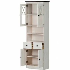 Bad Hochschrank im Landhausstil - Fabrisanco Schränke