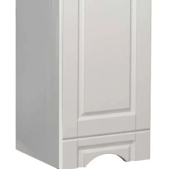 Best Bad Hochschrank in Weiß - 35x180x32 cm - Akira Schränke