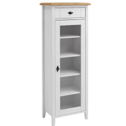 Badschrank mit Glastür im Landhausstil - Sibiuta Vitrinen