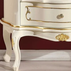 Barock Hochkommode mit fünf Schubladen - Datalera Kommoden