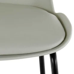 Barstuhl in Grau und Schwarz - Cavanna (2er Set) Hocker