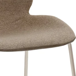 Barstuhl in Schlammfarben & Beige - Baltimoore Hocker