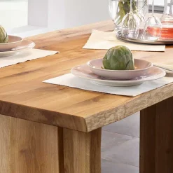 Online Baumesstisch aus Wildeiche Massivholz - Cantinos Tische