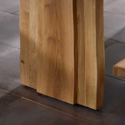 Online Baumesstisch aus Wildeiche Massivholz - Cantinos Tische