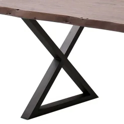 Online Baumkanten Esszimmertisch in Walnuss - Adakras Tische