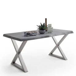 Best Baumkantentisch mit X-Gestell - Jucaras Tische