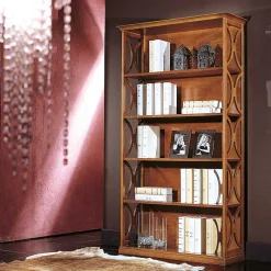 Clearance BĂŒcher Regal in Nussbaum Braun - Exotica Regale