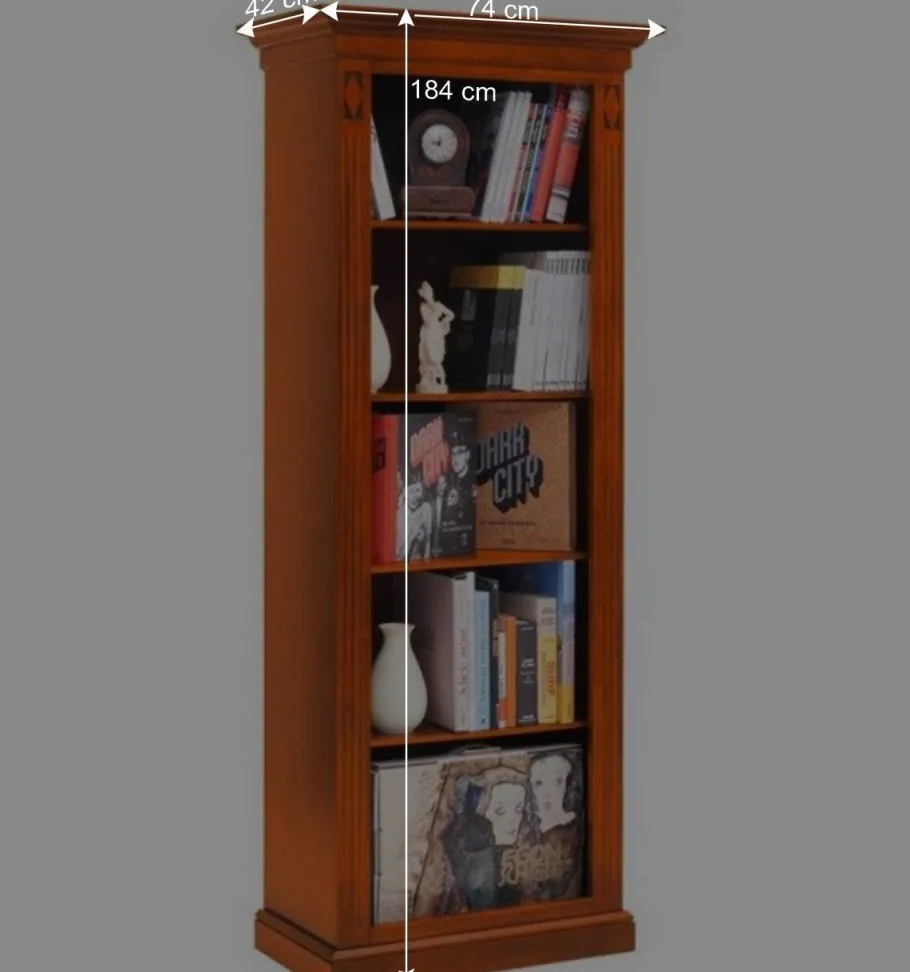 Best Bücherregal in Kirschbaumfarben - Manukau Regale|Vitrinen