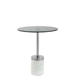 Sale Beistelltisch aus Rauchglas - Lania Tische