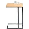 Hot Beistelltisch mit Wildeiche geölt Tanja & Metall Schwarz lackiert Tische