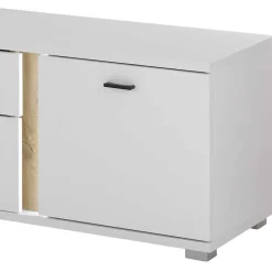 New Beleuchtete TV Anbauwand Möbelset - Racelyn (dreiteilig) Wohnwände