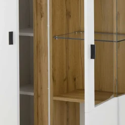 New Beleuchtete TV Anbauwand Möbelset - Racelyn (dreiteilig) Wohnwände