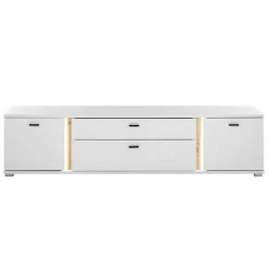 Best Beleuchtete TV Kommode mit 200 cm Breite - Racelyn Tv & Hifi-Möbel|Lowboards